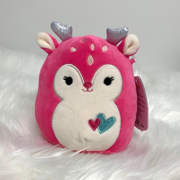 🆕Pink Deer Squishmallow 5 inch Plush🆕 - Picture 1 of 4